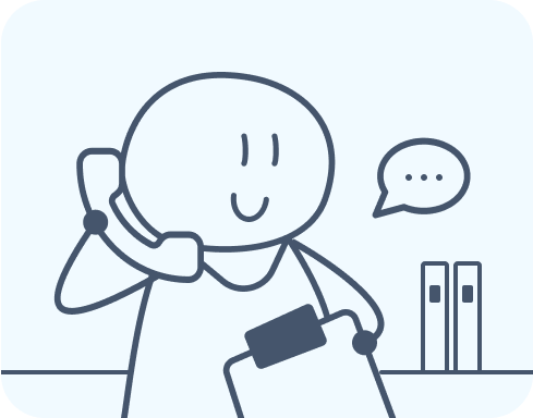 Clinical Receptionist desktop illustration