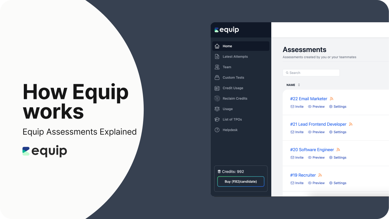 Thumbnail for how equip works' video