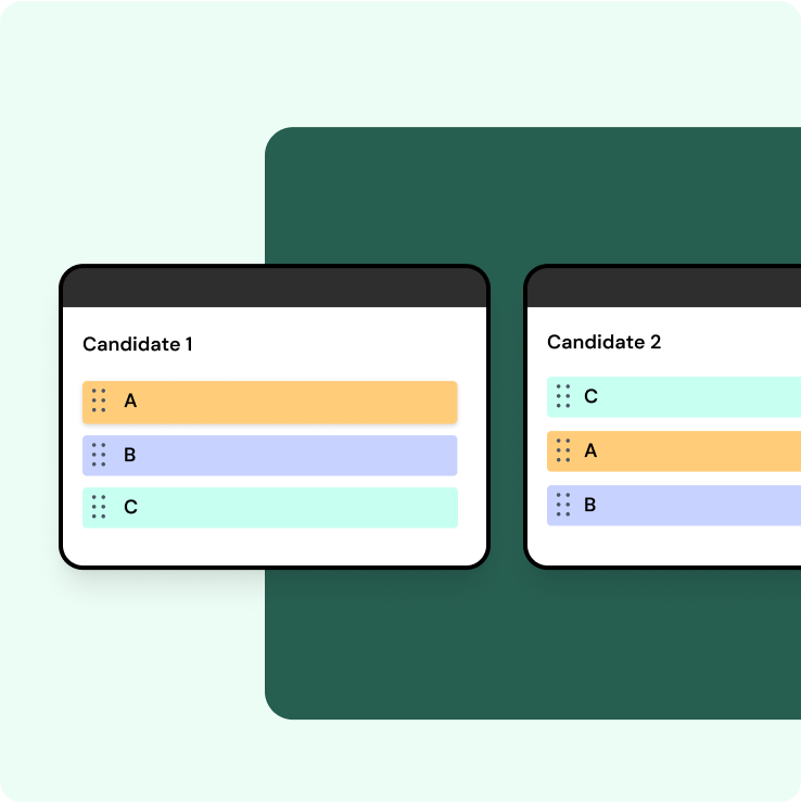Illustration for feature: Randomized Questions