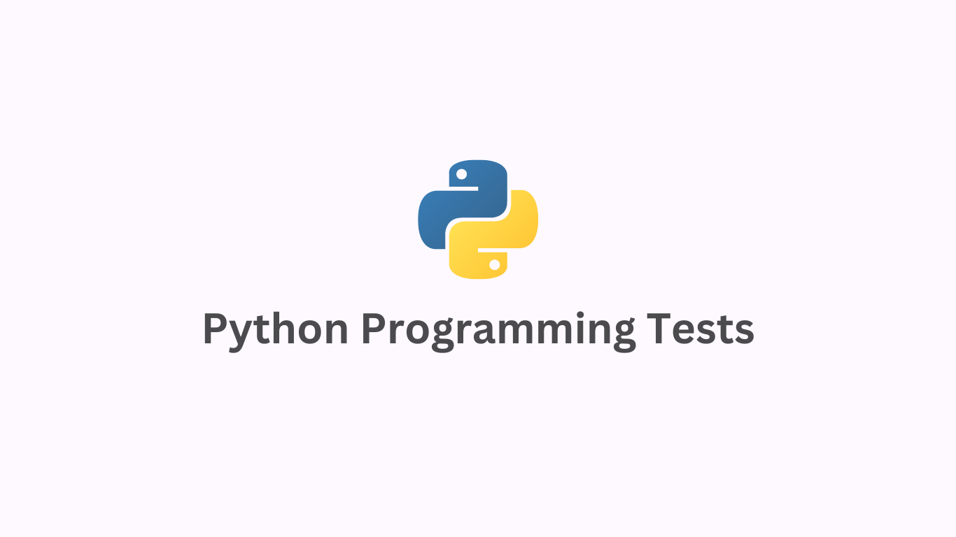Python Programming Tests's thumbnail